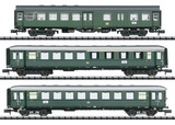 MiniTrix 18209 Limited Stop Fast Passenger Train in the Danube Valley Car Set