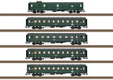 Trix 23388 Hechtwagen Pike Cars Express Train Passenger Car Set