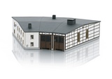 MiniTrix 66340 Rottweil Roundhouse Locomotive Shed Building Kit