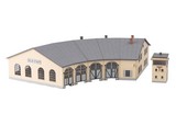 MiniTrix 66341 Selb Locomotive Roundhouse and Signal Tower Kit