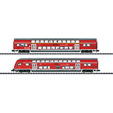 MiniTrix 15776 Hanseatic Express Bi Level Car Set