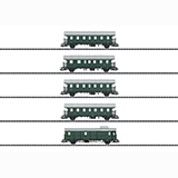 Trix 23308 Passenger Car Set Donnerbuchsen