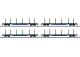 Trix 24247 Type Sgnss KLV Transport Car Set