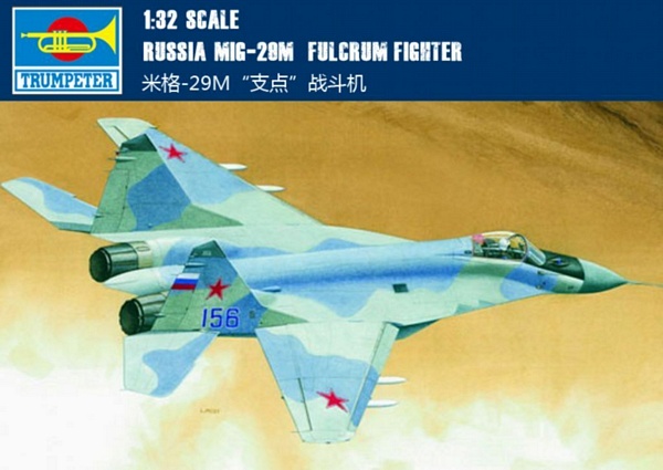 Trumpeter 02238 Russian MiG-29M Fulcrum Fighter