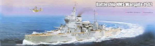 Trumpeter 05325 Battleship HMS Warspite 1942