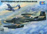 Trumpeter 02889 US A-37B Dragonfly Light Ground-Attack Aircraft