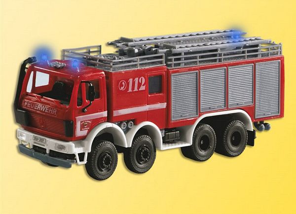 Viessmann 1125 H0 Fire engine with 3 blue lights functional model