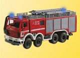 Viessmann 1125 H0 Fire engine with 3 blue lights functional model