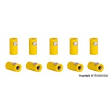 Viessmann 6879 Sockets Yellow Pack of 10