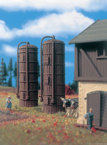 Vollmer 43743 Pair of Silos