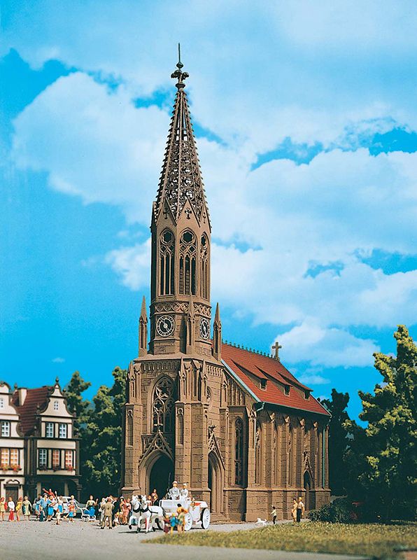Details about   Vollmer 43739 Church Stuttgart-HO Scale