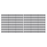 Vollmer 45007 H0 Iron fence black 190 cm