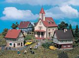 Vollmer 49555 Village Set with Church