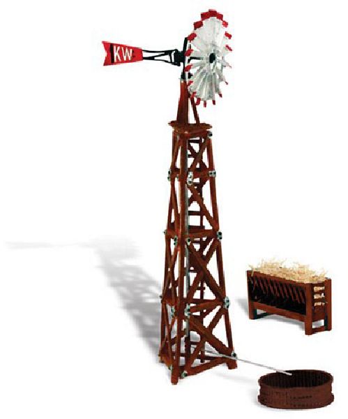 Woodland Scenics 5043 Windmill Built And Ready Landmark Structures Assembled